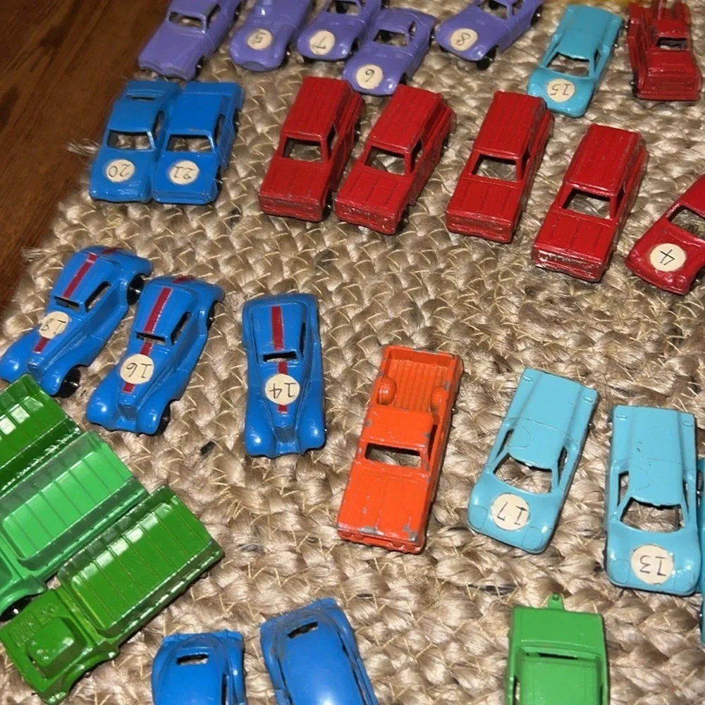 Vintage 1960’s Metal Diecast Tootsie Toy Cars (lot of 46)